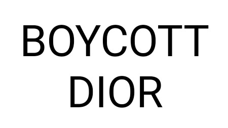 Boycott Dior